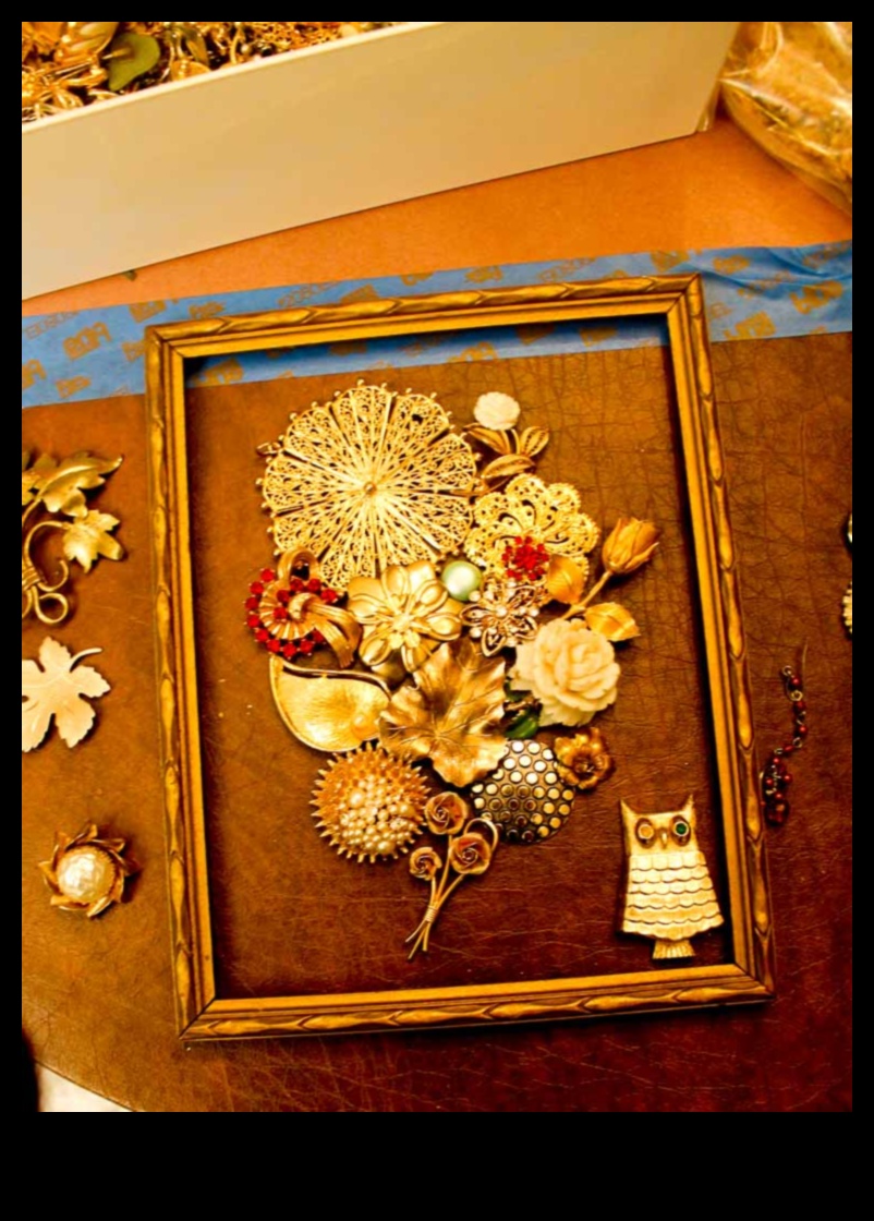 Accesorii de bricolaj inspirate de portrete artistice: creație de artă purtabilă