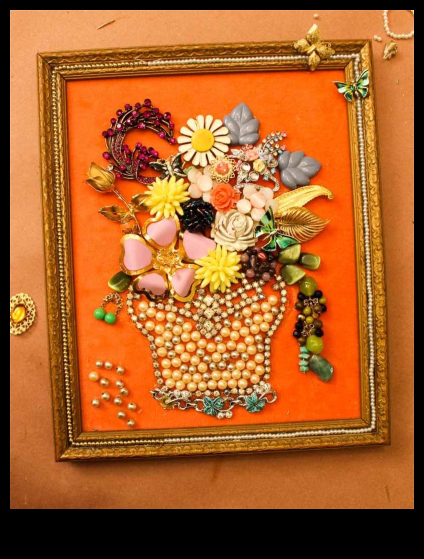 Accesorii de bricolaj inspirate de portrete artistice: creație de artă purtabilă