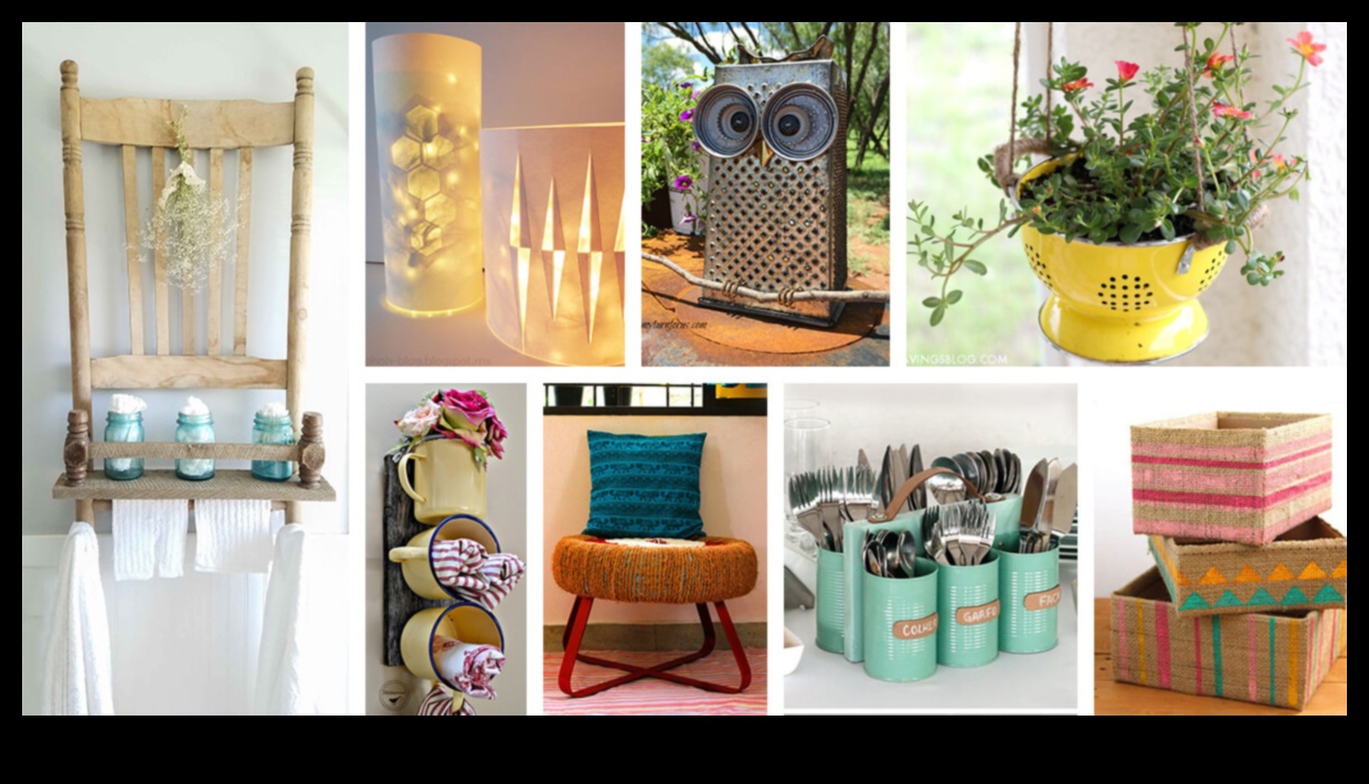 Meșteșuguri cu materiale reciclate: proiecte de bricolaj pentru o viață durabilă