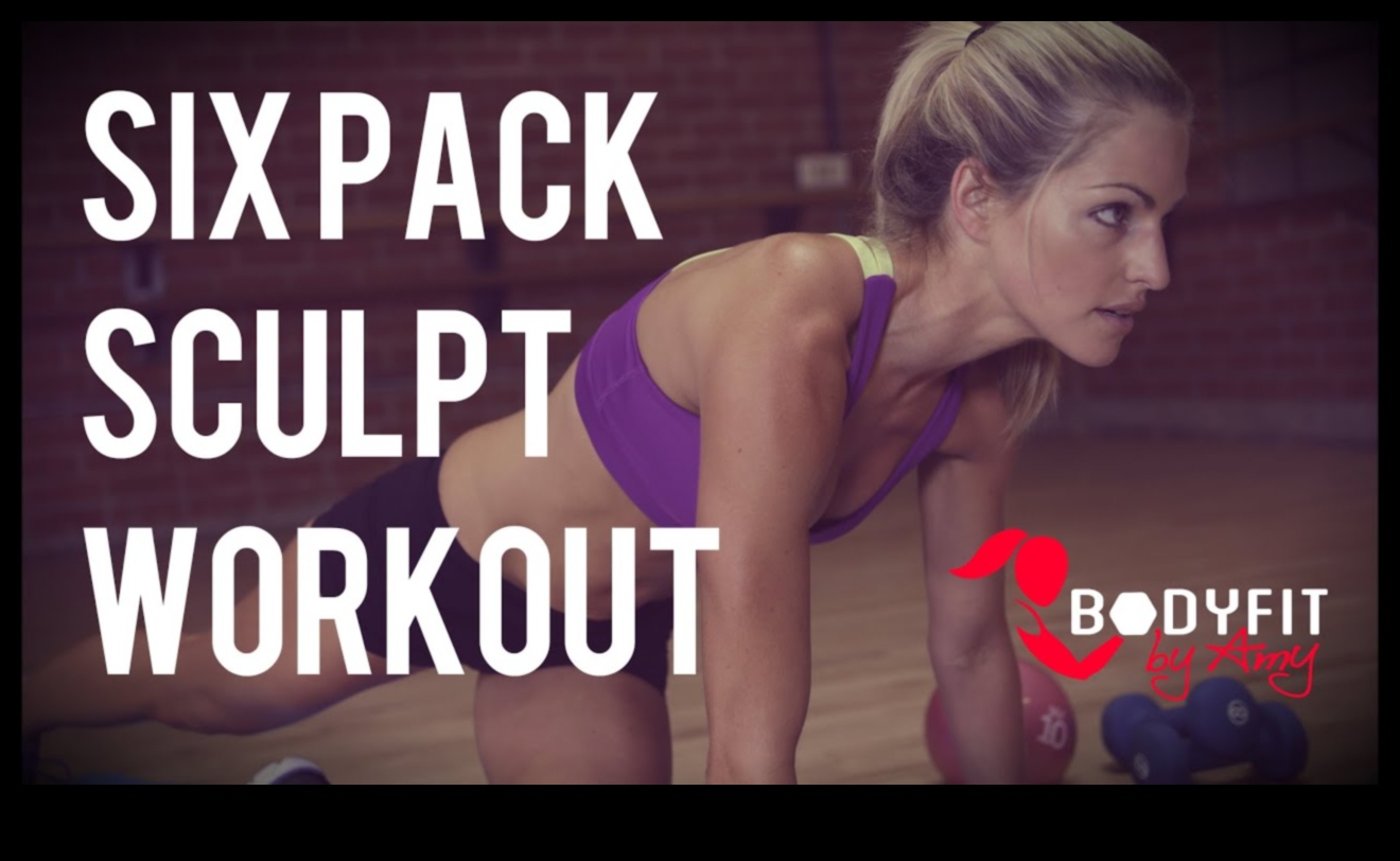 Sculpted Core Symphony: exerciții magistrale pentru abdomene pentru un midriff definit