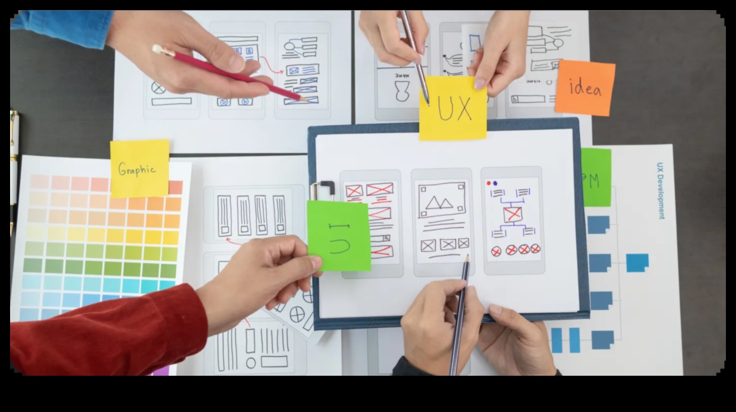 Tendințe vizuale Cronica evoluției designului UXUI 4 Tendințe vizuale: o cronică a evoluției designului în UX/UI