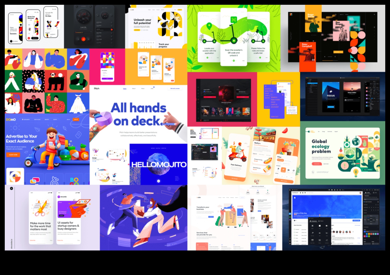 Tendințe vizuale A UXUI Design Evolution Chronicle 5 Tendințe vizuale: o cronică a evoluției designului în UX/UI