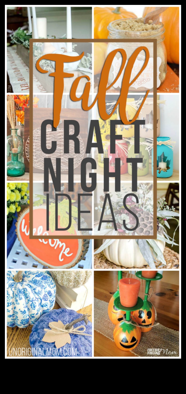 Noapte de toamnă în familie 10 idei distractive 2 Noaptea de toamnă a meșteșugurilor în familie: proiecte de bricolaj pentru legături și creativitate