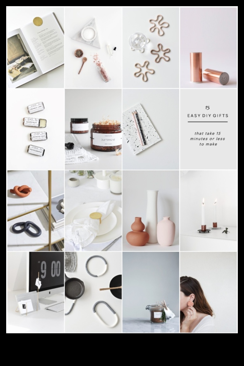 10 cadouri DIY pentru minimalist care are totul 2 Cadouri de bricolaj pentru minimalisti: comori simple și gânditoare