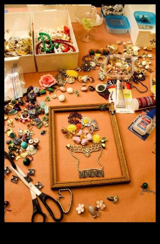 Accesorii de bricolaj inspirate de portrete artistice: creație de artă purtabilă