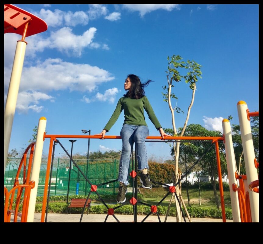 Jungle Gym Journeys: Antrenamente în aer liber în verdeață luxuriantă