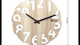 Ceasuri de perete din lemn: creați ceasuri cu fler artistic
